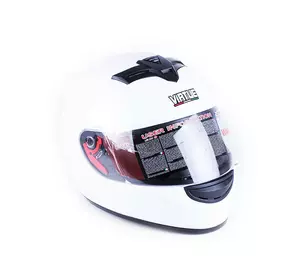 Шлем закрытый мотоциклетный VIRTUE MD-803 size L белый